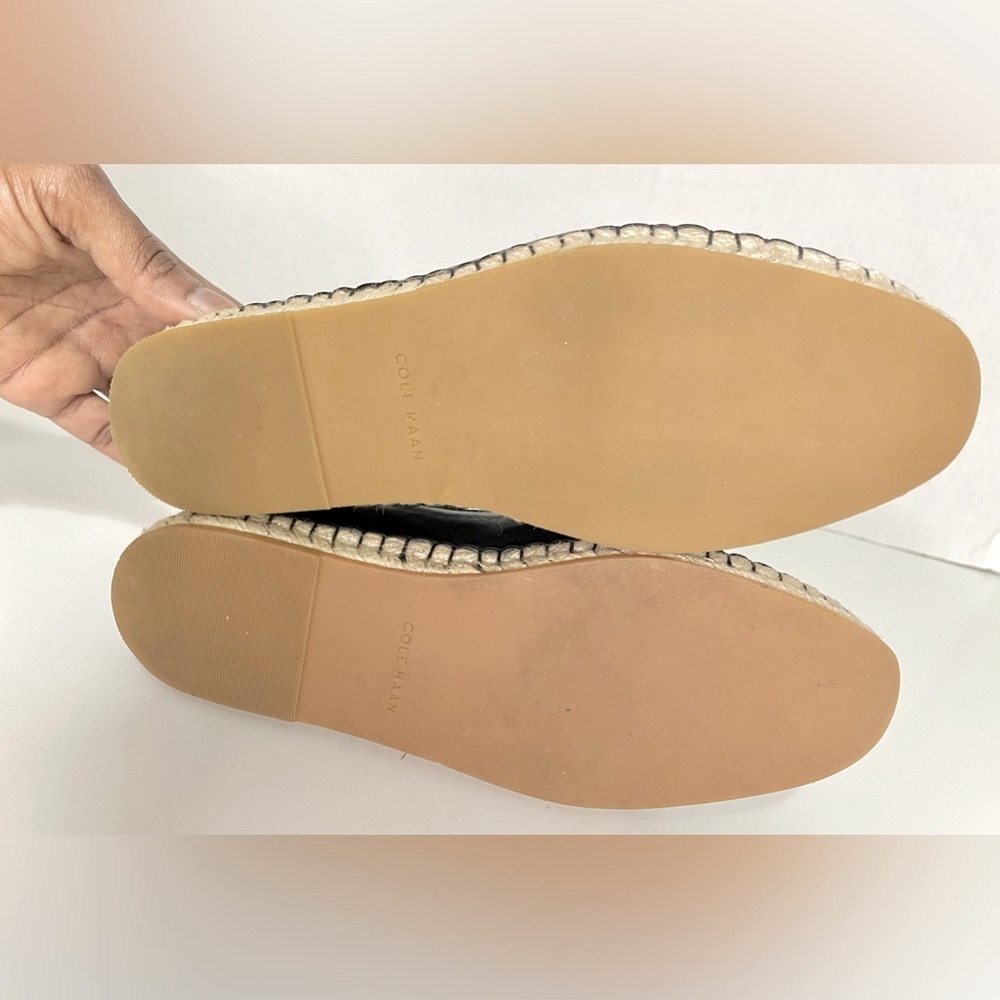 Cole Haan Womens Espadrille Leather Shoes - Size 5B - Picture 9 of 9